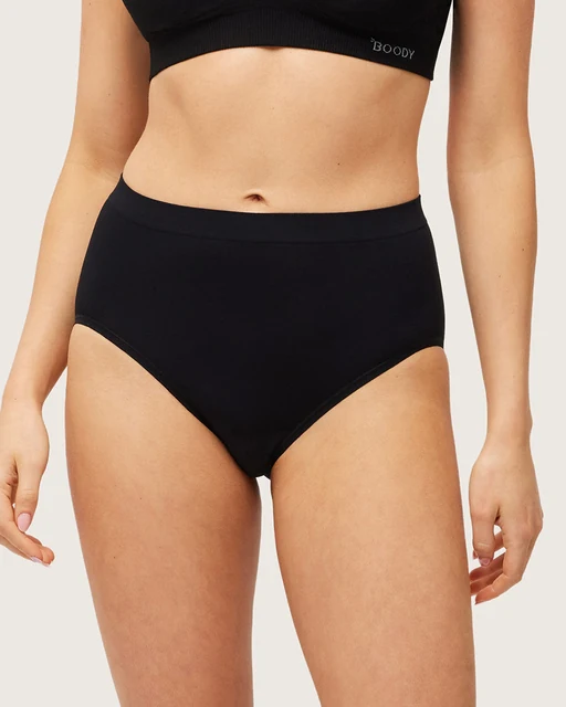 Boody UltraLyte Full Briefs - Black