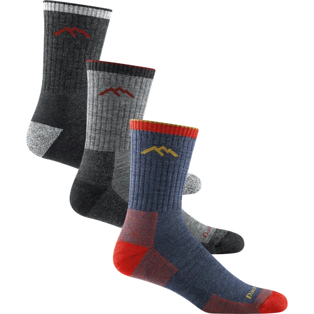 Darn Tough Men's Hiker Micro Crew 3-Pack