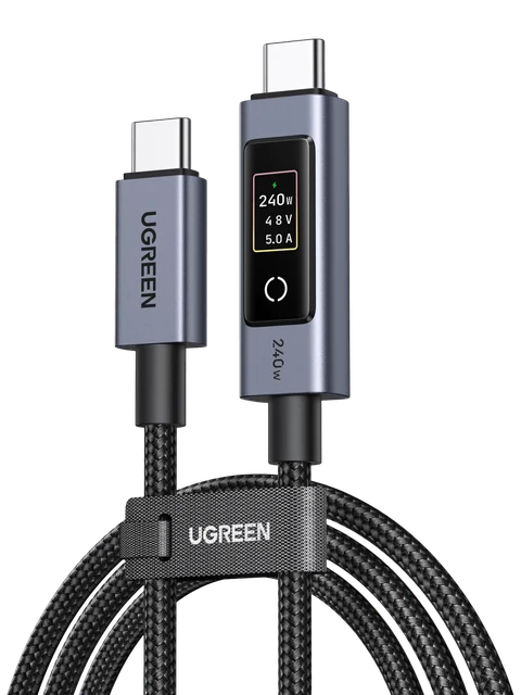 UGREEN Nexode 240W USB-C Cable with Digital Display